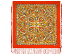 Павловопосадский платок Русское золото 529-4