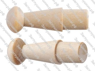 Крючок КМ 13-52 (берёза) 20 шт.