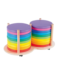 КОНТЕЙНЕР С КРУГЛЫМИ МИНИ-МАТАМИ