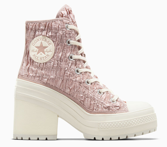 Converse Chuck 70 De Luxe Heel Satin Chaotic Pink