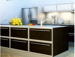 Врезные профиля  для  рамочных фасадов 295 и 296  ARISTO