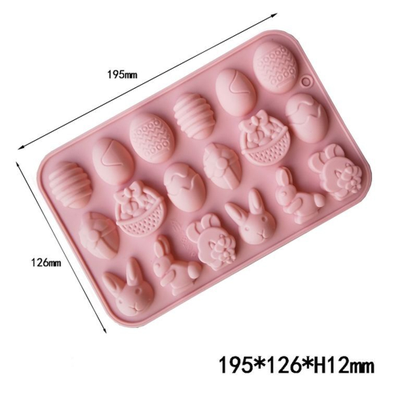 Силиконовая форма "Пасха", 18 ячеек