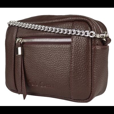 Кожаная сумка Pilati burgundy (арт. 7014-09)