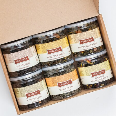 Подарочный набор чая №8 (6 видов)