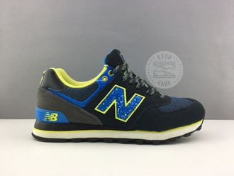 New balance 574 синие (36-38) Арт.007М(R)