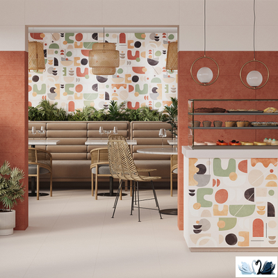 Плитка Gracia Ceramica Wabi-Sabi ocher wall 01 30x90 настенная