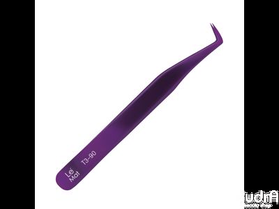 Le Maitre Пинцет профессиональный "Expert" Purple T3 90
