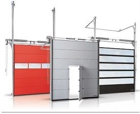 Промышленные секционные и роллетные ворота - Ролеты для склада и паркинга