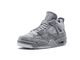 Nike Air Jordan Retro 4 Kaws X Cool Grey сбоку