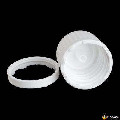 Резьбовой колпачок 18/410 с КПВ и капельным дозатором для стеклянных флаконов серии "Эфир"