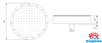 Гейзер круглый Ø480 (Плитка)
