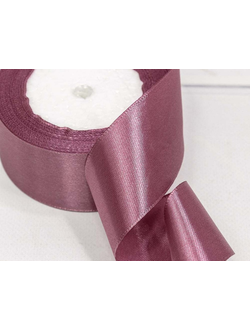 Лента атласная 38мм (118, лиловая), 22,9м