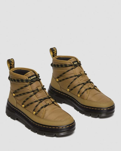 Ботинки Dr Martens Combs Padded Antique Olive зимние