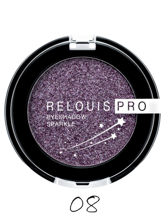 Тени для век RELOUIS PRO Eyeshadow Sparkle