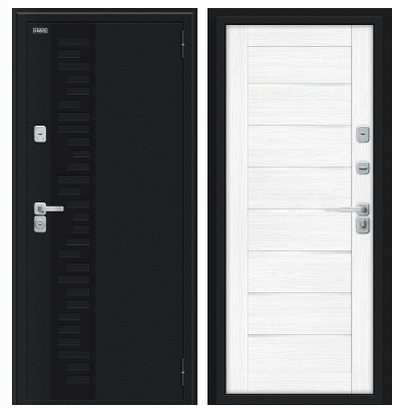 Thermo Техно Декор-2 Букле черное/Snow Melinga