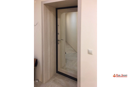 Широкий откос со съемным наличником, Акация светлая ПВХ