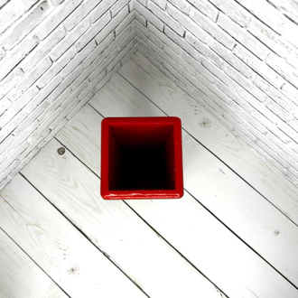 Карандашница 110*70 мм с росписью Хохлома (авторская роспись)