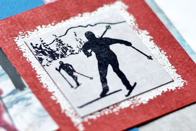 ФП штамп "Лыжники"