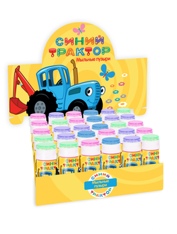 Мыльные пузыри Синий Трактор, 60 мл, 1 шт.