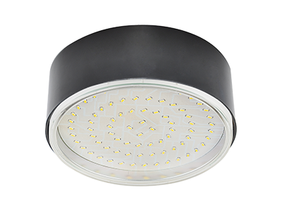 Светильник накладной Ecola GX70-N50 легкий черный 42X120 FB70NFECD