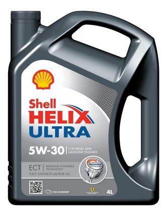 Shell Helix Ultra ECT 5W-30 (синтетика). Цена за 1 л.