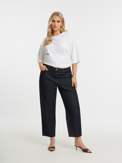 Женские синие джинсы до 58 размера