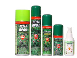 “Дэта-Проф” профессиональный репеллент от клещей и комаров (и др.гнуса)