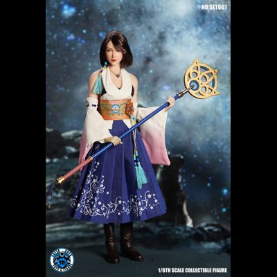 Юна (Final Fantasy X) - Коллекционная ФИГУРКА 1/6 scale Space Girl  2.0 (SET061) S10D - SUPER DUCK
