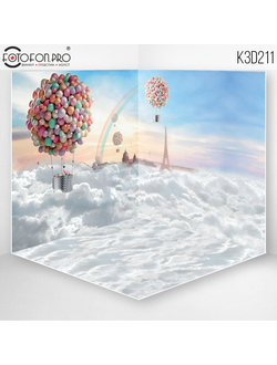 Фотофон 3D пазловый «Bubble»