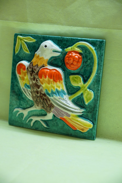 Сокол-Cпутник (изразцовая плитка)