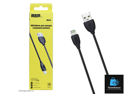 Кабель USB MRM MR43i  Lightning 1000mm (Black)