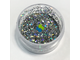 Блёстки глиттер Silver Holographic Серебро Голография 0,6 мм 1 кг