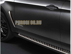 Пороги OEM на BMW X6 (F16) (2014-2019)