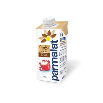 Сливки Parmalat ультрапастеризованные 11% 200 г