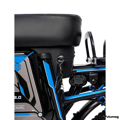 Электровелосипед Minako Titan 2.0 60V30AH синий