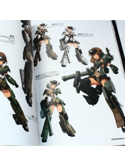 Оригинальный Арт Бук Fumikane Shimada Art Works Mecha Musume Book II