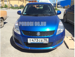 Защита радиатора Suzuki Swift 2010-2013 black
