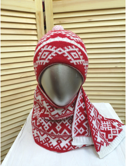 Шапка "Зимнее солнце"