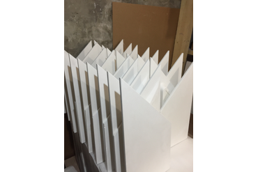 Высушенные панели IQ в очереди на упаковку