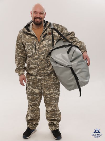 ГермоСумка 130л White Stone Драйбег Серый АЗ