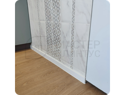 Плинтус ХДФ Dollken Cubu Flex Life 60мм Х 2,5 м Белый RAL 9003