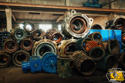 Скупка электродвигателей: Компания «Вторкабель» закупает электродвигатели разных марок, типов и габаритов по выгодным ценам на металлолом.