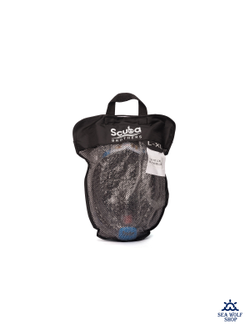 Маска полнолицевая Scuba Brothers Beatle Black/blue S/M