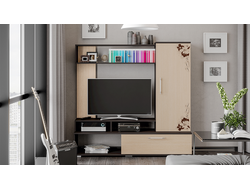 Стенка Сиена Венге Цаво/Дуб Молочный