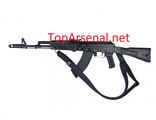 Russian tactical tarpaulin RAS-M folding stock AK74M, AKS74, AK101-105, RPKS, RPKS74, RPK 3-point gun sling Black