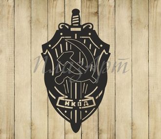 накладка герб нквд