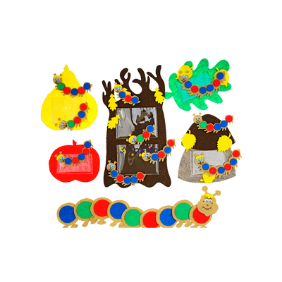 Звуковые гусенички Конструктор для логопедических занятий