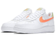 Кроссовки Nike  Womens Air Force 1 '07 White Atomic Pink  белые