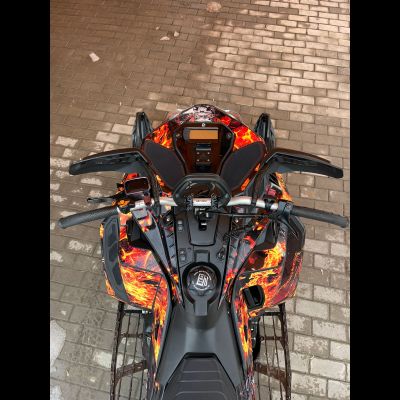 Наклейки на снегоход GEN4 G4 SKI DOO Expert Turbo №2203