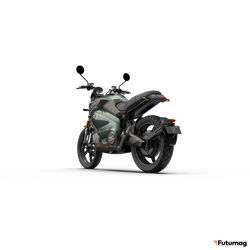 Электромотоцикл Super Soco TC Wanderer White Siberia Зеленый